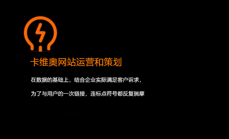 卡维奥网站运营策划及咨询